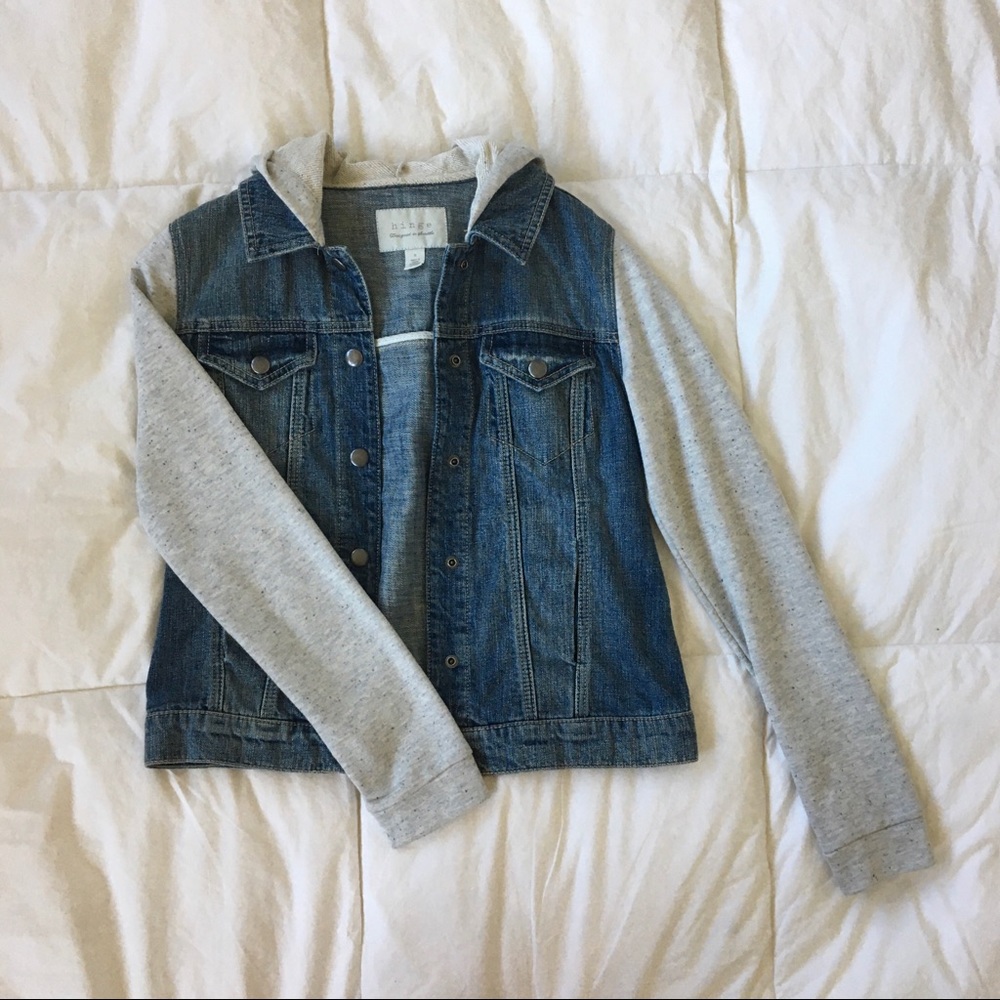 Hinge Jean Hoodie Jacket